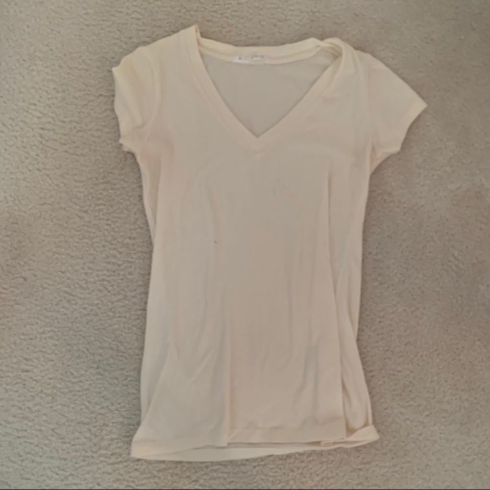 Cream T Shirt